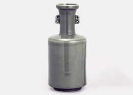 作者不明:青磁花入れ