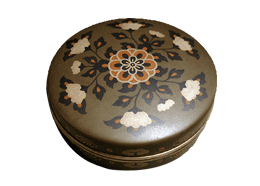 和田瑾斎作:夕顔大香合