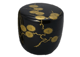 岡本漆専堂作:唐松大棗